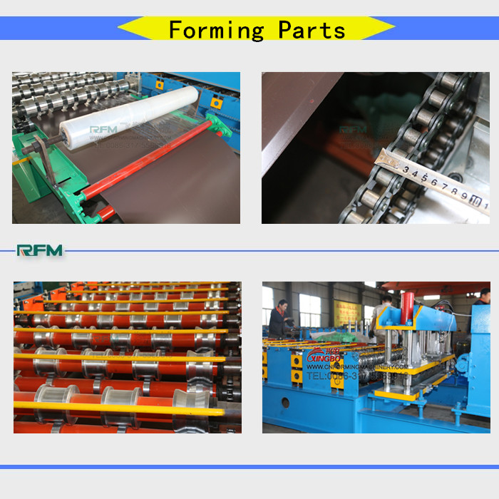 Corrugated Galvanized Steel Sheet Roll Forming Machine For Sale