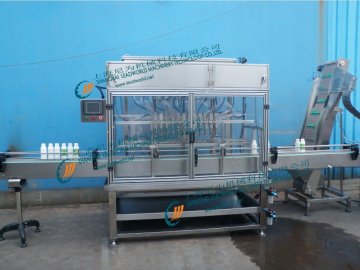 liquid soap filling machine