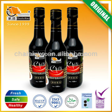 High quality chilli soy sauce 623ml