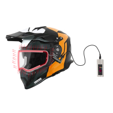 J34H Winter Snowmobile Helmet with Heated Visor