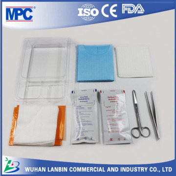 Hot Sale Medical Supply Disposable Sterile Wound Care Products/Wound Closure Set