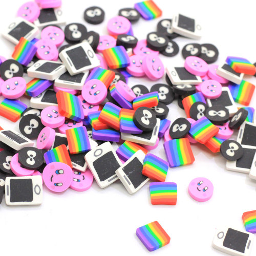 Square Soft Clay Craft Polymer Clay Sprinkles For Slime Cake Decoration DIY Scrapbooking Accessories