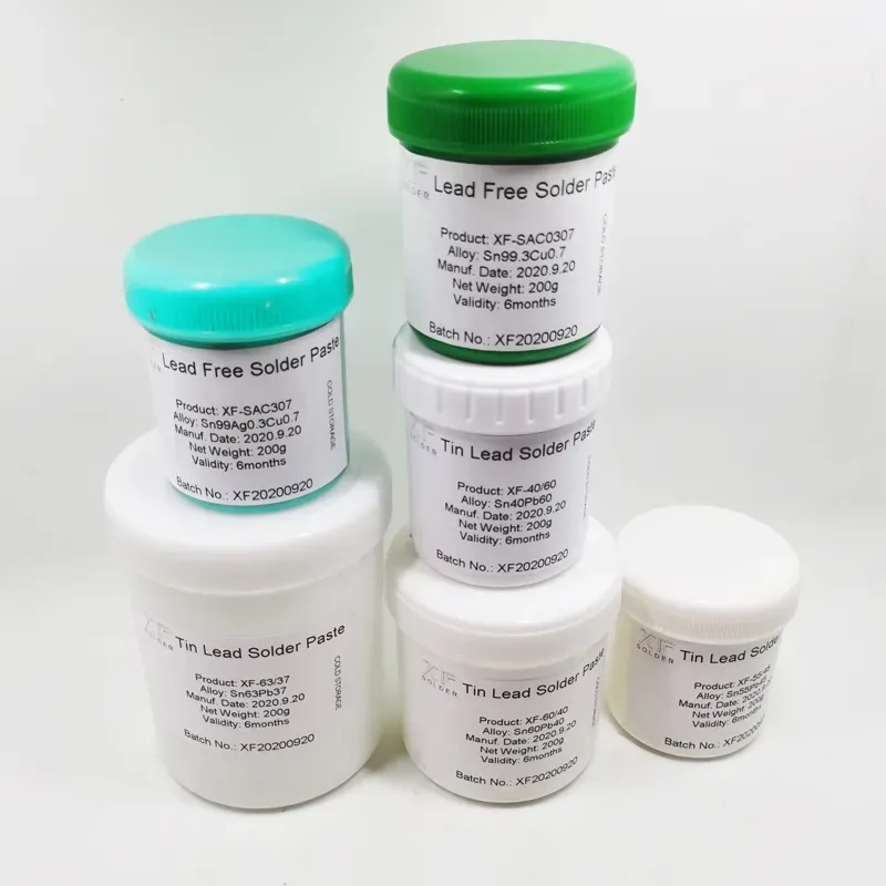 Best Type 3 4 5 No Clean Rosin Flux Paste BGA Liquid Leaded Tin Lead Solder Paste for SMD Electronics