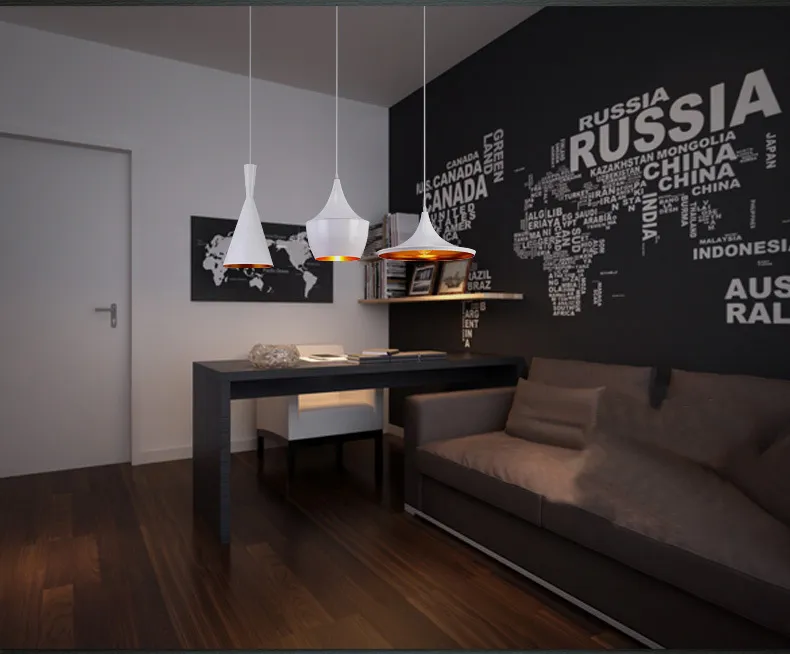 Industrial Style Black Pendant Chandelier for Dining Spaces