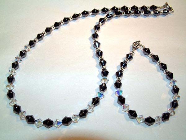 Hematite Set Mintcream Jewelry