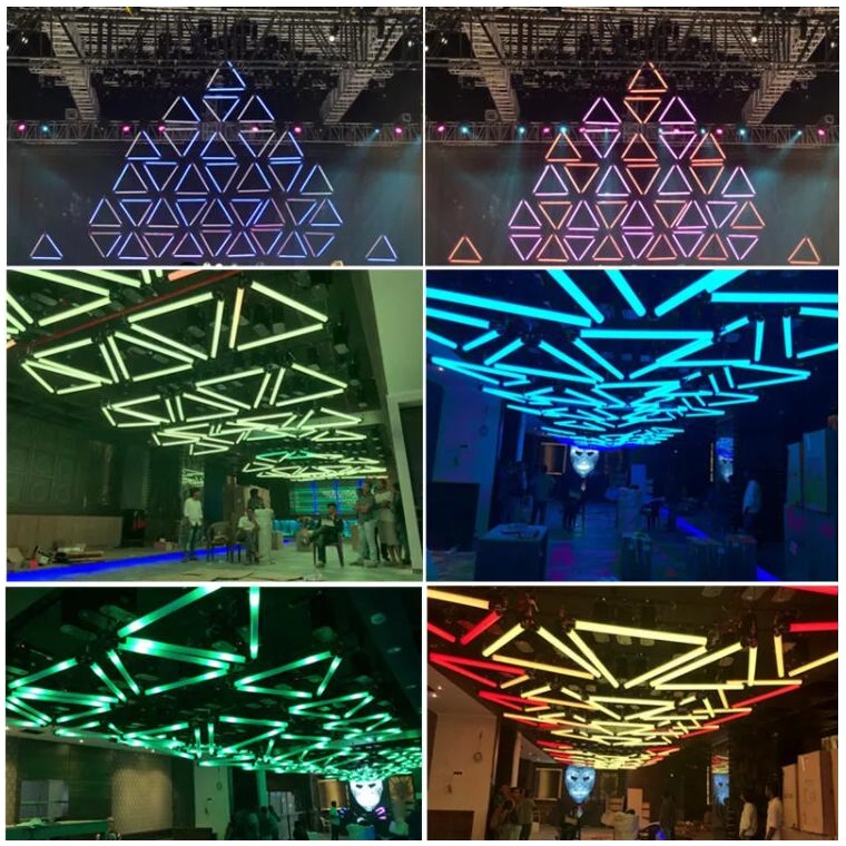 Kinetic LED Matrix Tube