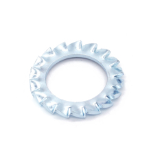 DIN6798A External Tooth Lock Washers Black/Zinc Plated