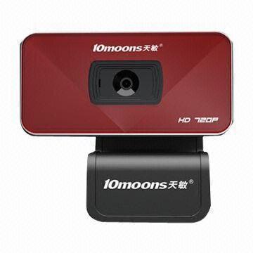 Real HD720P Webcam with Built-in Microphone