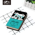 Adorable cat style cute metal cover notebook