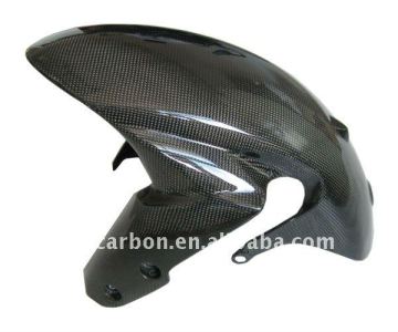 Carbon fiber front mudguard for Suzuki