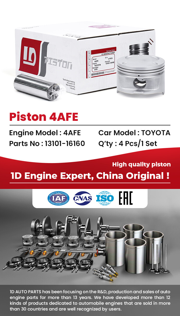 Auto Engine 4A-FE Piston for Toyota
