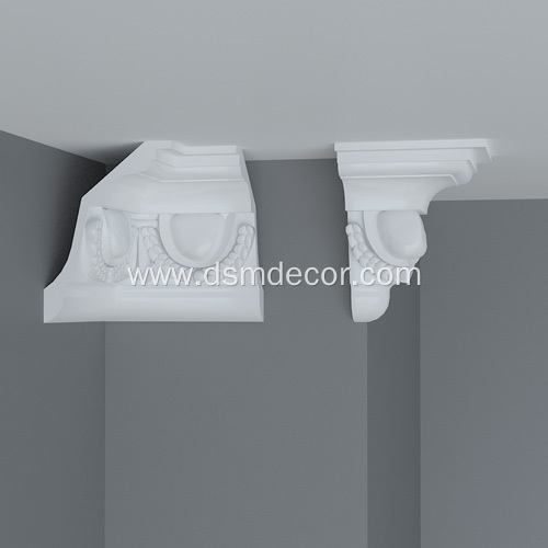 Egg and Dart Design Polyurethane Cornice Moulding