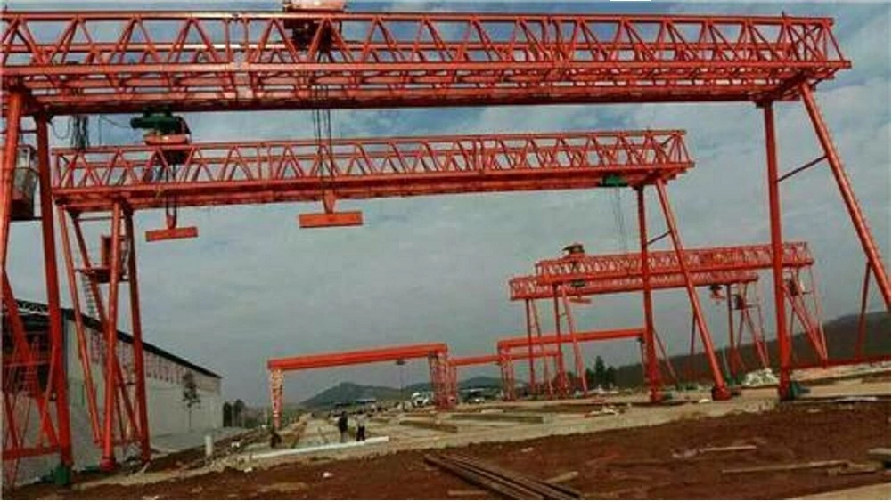 Mgh Electric Double Beam Gantry Crane Girder Hoist