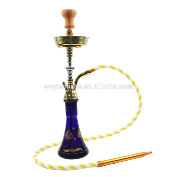 Guangzhou WOYU nargile hubble bubble shisha water pipe gold hookah