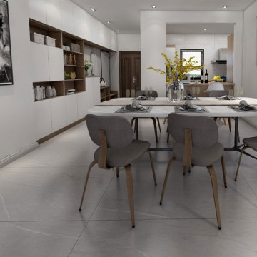 Large format kitchen floor tile