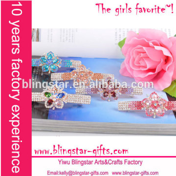 fashion alloy crystal flower hairpin
