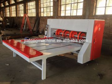 China manufacture Pizza box corrugated cardboard cartons rotary slotter machine