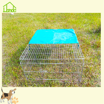 Portable Foldable Metal Rabbit crate
