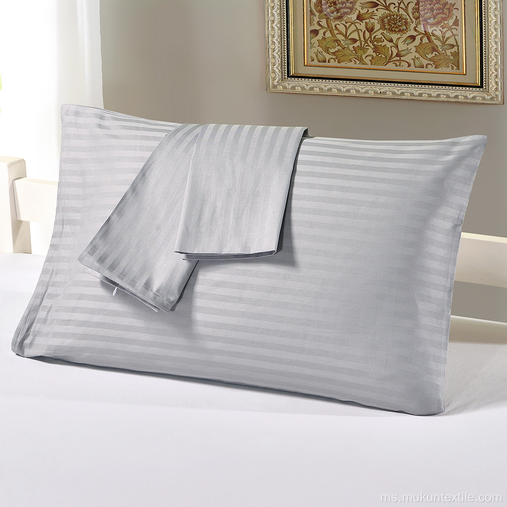 Custom Pillowcase satin poliester mewah kes bantal mewah