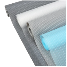 Waterproof PE Embossed Non-Adhesive Shelf Liners for Kitchen Cabinets
