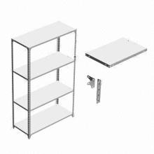 Storage shelf, easy installation