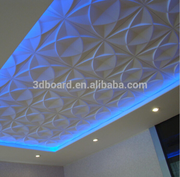 2015 3d ceiling panels with embossed effect
