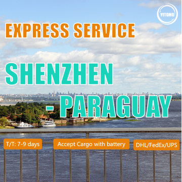 Envio expresso de Shenzhen para Paraguai