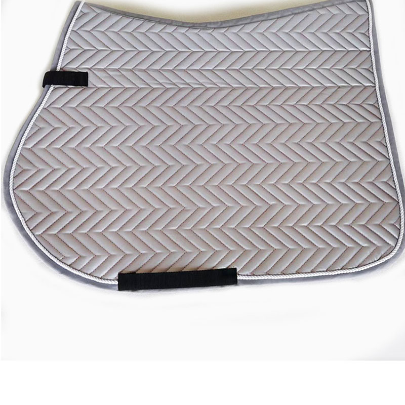 Segondè bon jan kalite koutim Ekipman Equestrian Saddle Pad