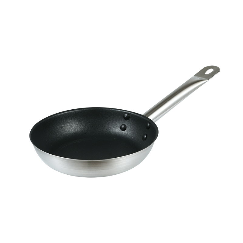 stainless steel frying pan