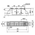 Kebolehpercayaan Tinggi YZPST Brand 1200V Modul Thyristor