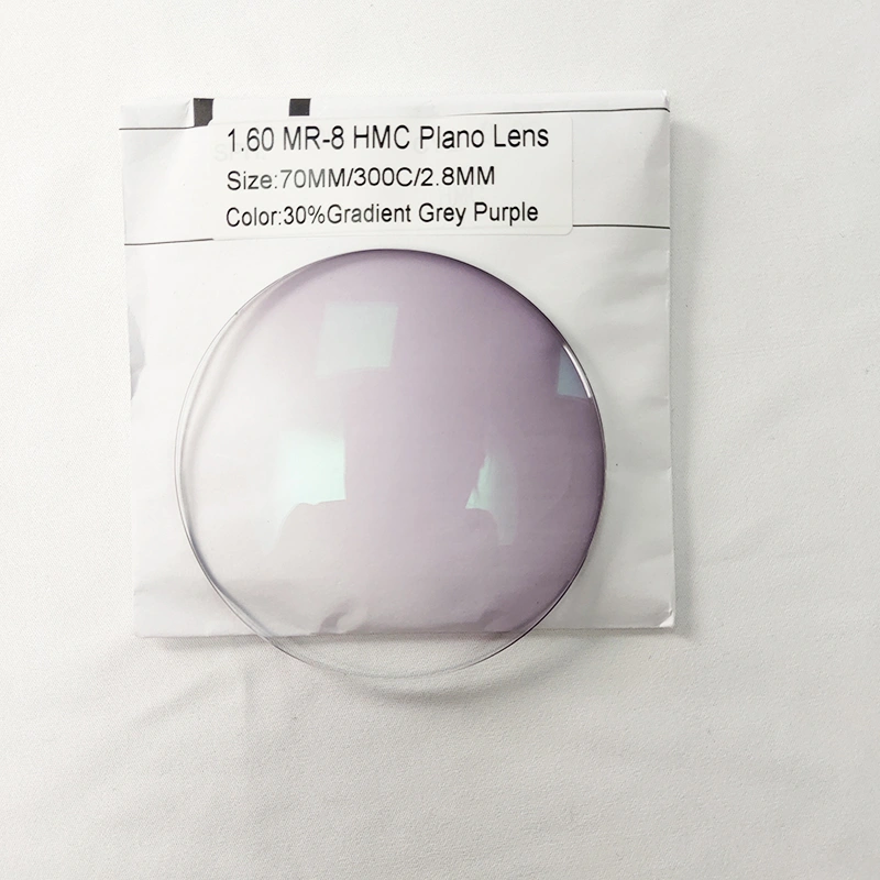 1.60 Mr-8 Tinted Purple Gradient Color Lenses