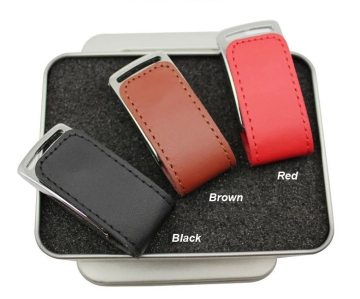 Promotional leather usb stick /flash drive/memory stick