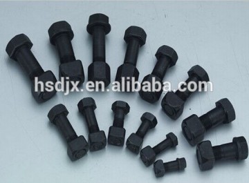 Engine parts / Bolt and nut on track / track bolt and nut