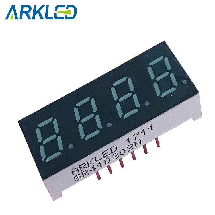 0.3 inch four digits led display PG color