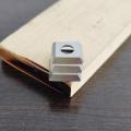 Woodworking hardware reversible insert square knife 15x15