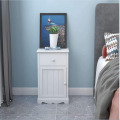 White Nightstand Set Of 2 Wooden Night Stand