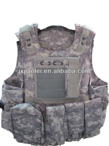 Kevlar or PE Tactical Bulletproof Vest/Anti Ballistic Vest/Millitary style bullet proof vest