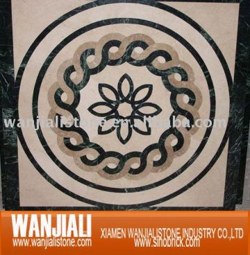 Natural stone marble Medallion waterjet medallion stone medallion