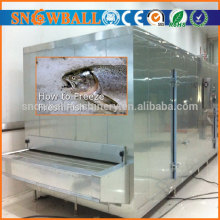 CE Frozen Shrimp Instant Freezer Meat Seafood IQF Tunnel Freezer