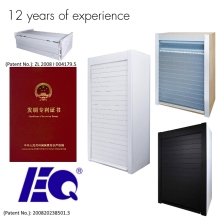 Contemporary Elegant 3-Step Work Glass Roller Shutters