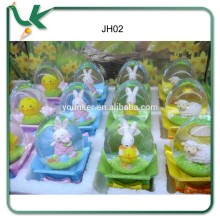 Easter Day Bonus Painted Easter Water Glass Ball inside Painted Animals For Decoration