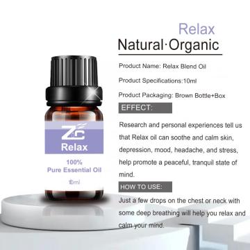 Aromaterapia de aromaterapia Relajante Masaje corporal de aceite de mezcla
