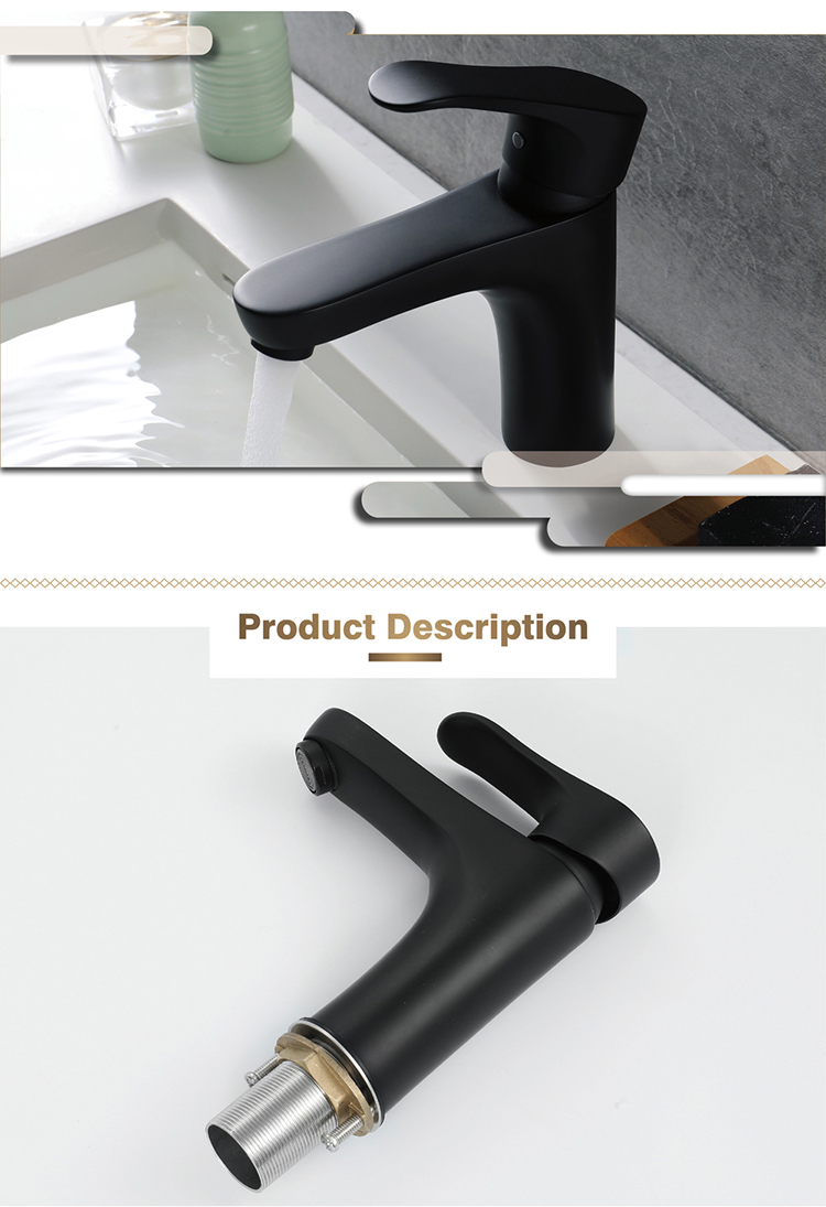 Black Basin Faucet