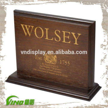 Custom Wooden Sign Stand, Sign Board Stand, Table Stand Menu Holder