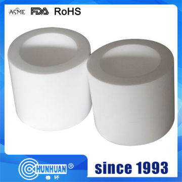 White Virgin PTFE Molded Tubing Pipe