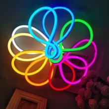 DIVATLA 8mm 6mm Cut Neon Flex Waterproof PVC Neon Tube with Wire