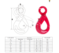 Gancio per imbracatura autobloccante G80 Eye