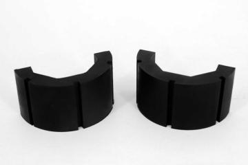 Customized special half circle rubber gasket