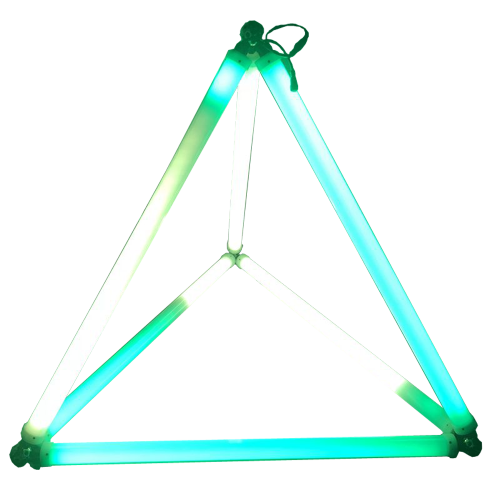Треугольное светодиодное пиксельная трубка