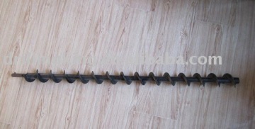 Twist drill rod for drilling bit